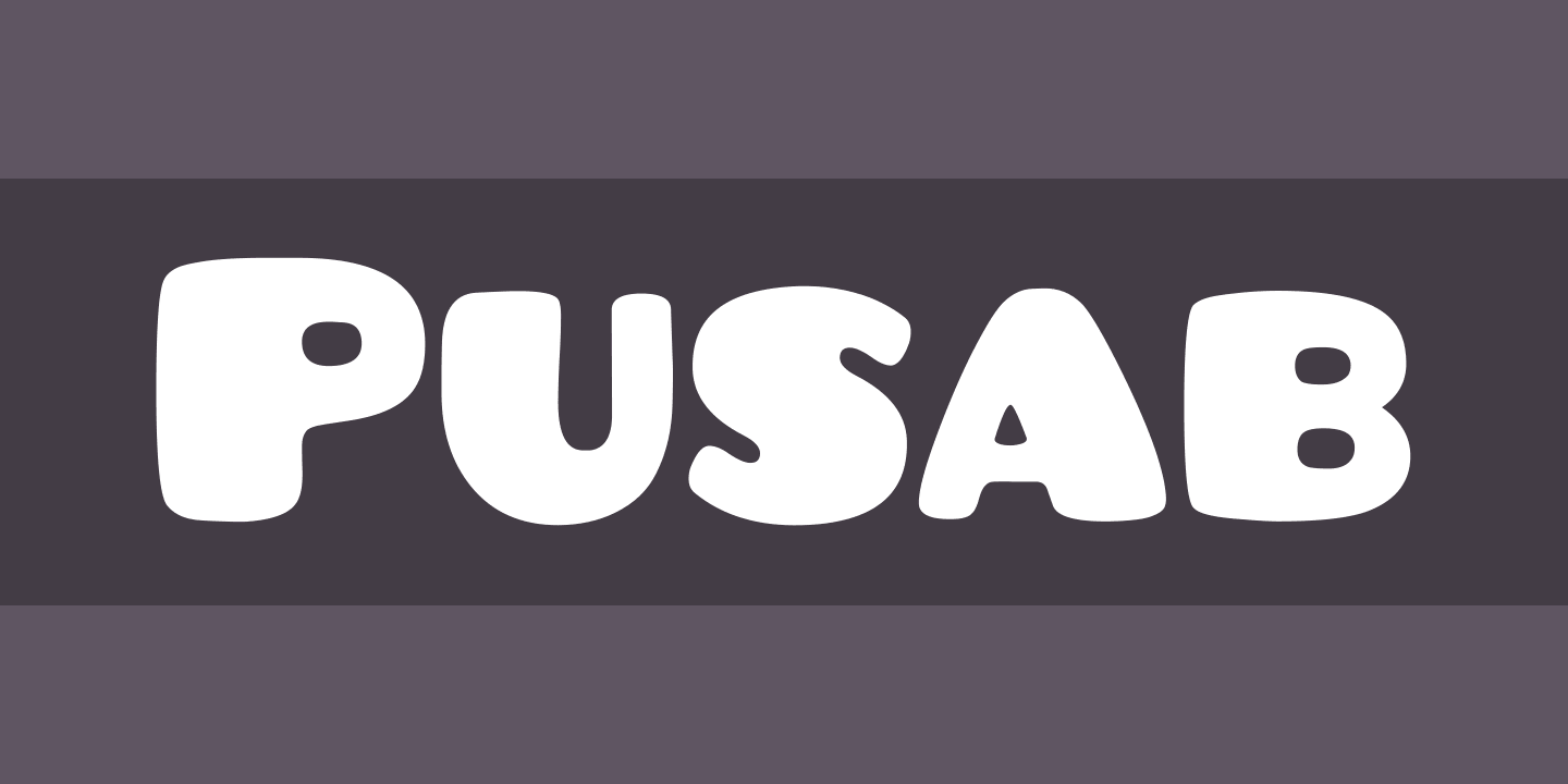 Czcionka Pusab